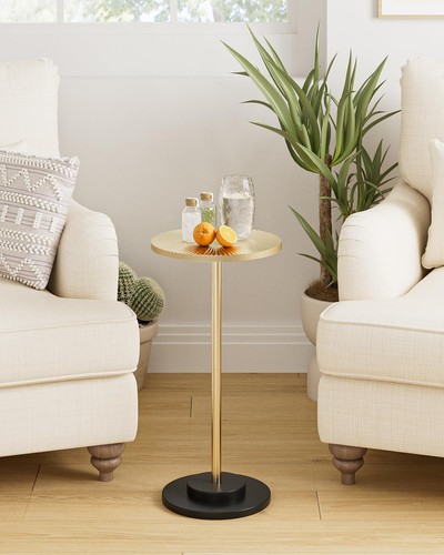 Round side table small drink - round,
