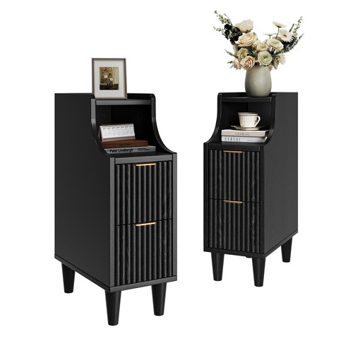 Narrow nightstand set 2 - set, of