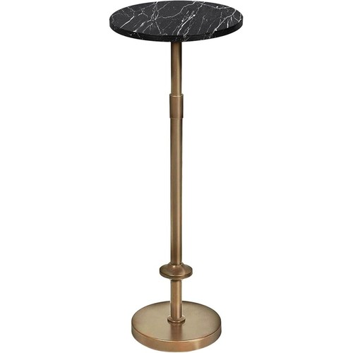 Adjustable height round - adjustable, marble