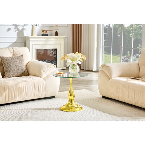 Small round side - small, table